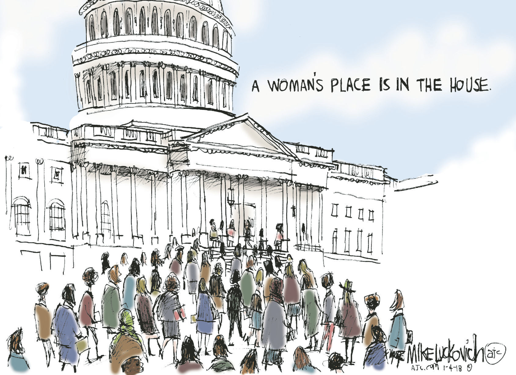 Saturday cartoon
